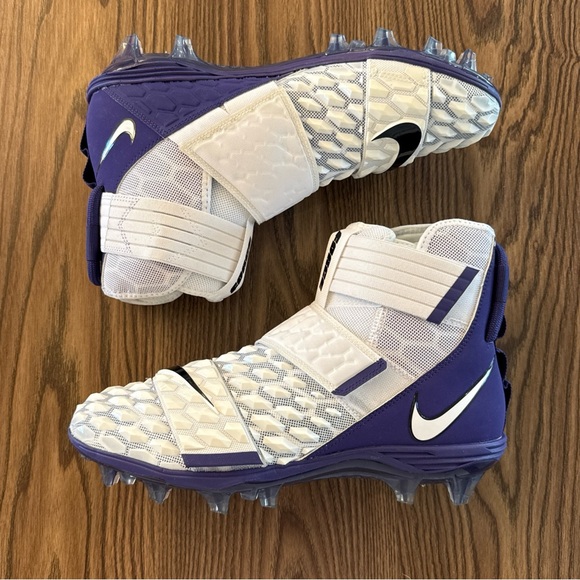 Nike Other - Size 11 Nike Force Savage Elite 2 White/Purple Football Cleat BV3962-108 NEW
